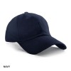Navy Unstructured Heavy Brushed Caps
